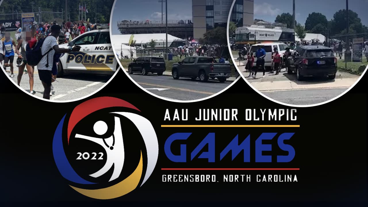 Pánico y caos generó una pelea durante competencia en los Juegos Olímpicos Juveniles de AAU; hubo 3 heridos