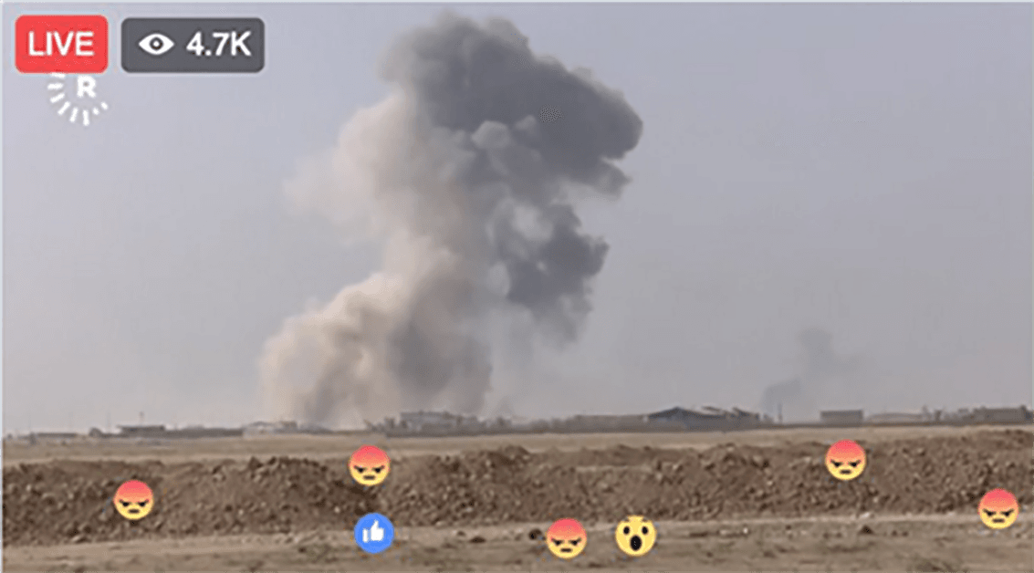 La guerra en tiempos de Facebook Live: la batalla de Mosul se está transmitiendo en vivo