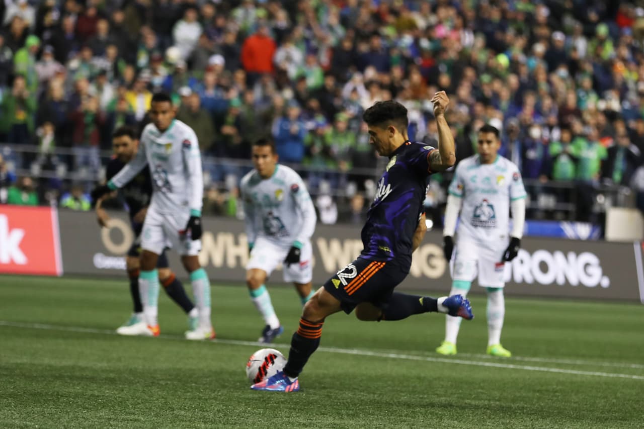 Seattle Sounders goleó 3-0 a León en la ida de los Cuartos de Final de la Liga de Campeones de la Concacaf.