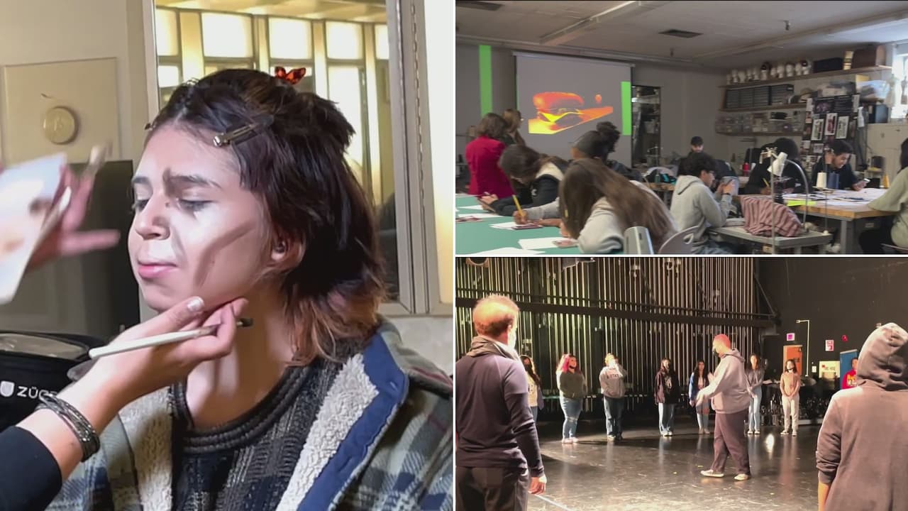 Estudiantes de preparatorias de Los Ángeles reciben formación en carreras de artes escénicas