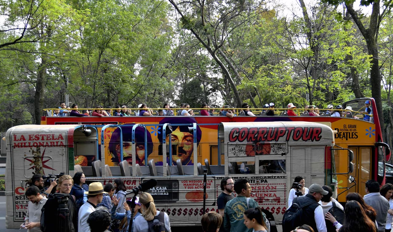 El punto de partida está ubicado en el Paseo Reforma.