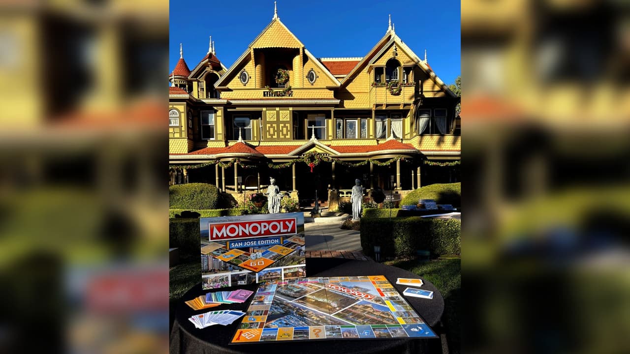 El juego presenta dos lugares icónicos como las propiedades más codiciadas en lugar de las tradicionales Boardwalk y Park Place. Winchester Mystery House y Original Joe's, ambos con más de 150 años de historia, ocupan estos lugares destacados en el tablero.