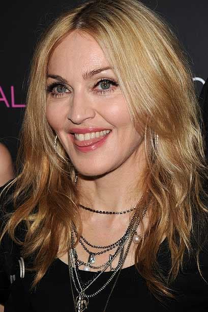 Otra representante del mundo de la farándula es Madonna. La "chica material" es la número 29 en el conteo.