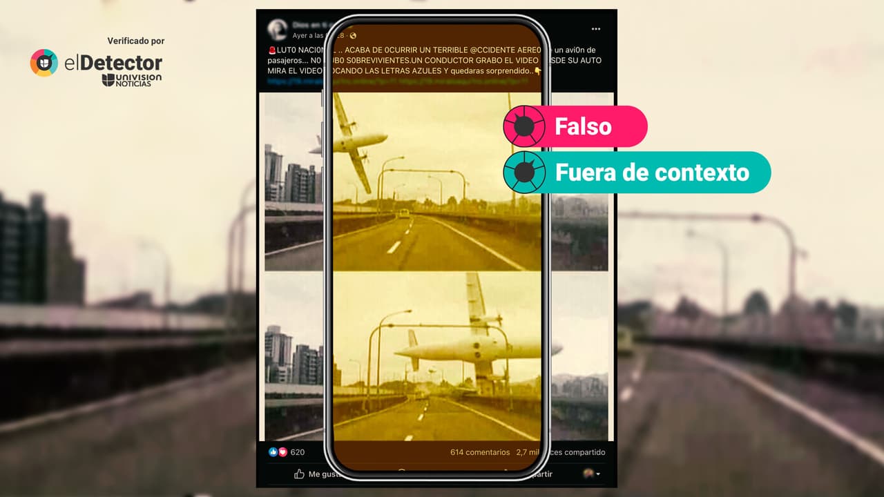 La caída del avión provocó la muerte de 43 personas.