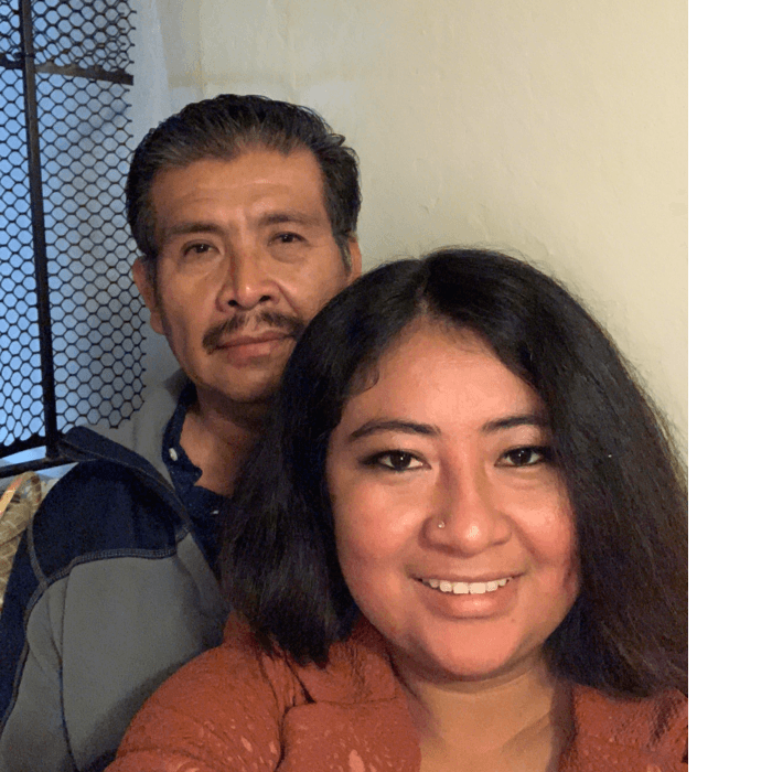 "¡A mi padre Acsel Alberto Cante, que con dignidad y respeto puedo llegar a donde quiera y me enseñó que el respeto es lo más importante!!!". Yessenia Kaehler, California.
<br>