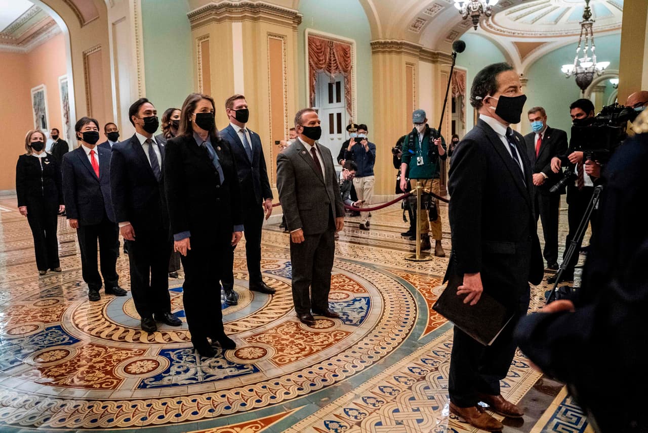 La Cámara de Representantes entrega al Senado la petición formal para el impeachment contra Trump