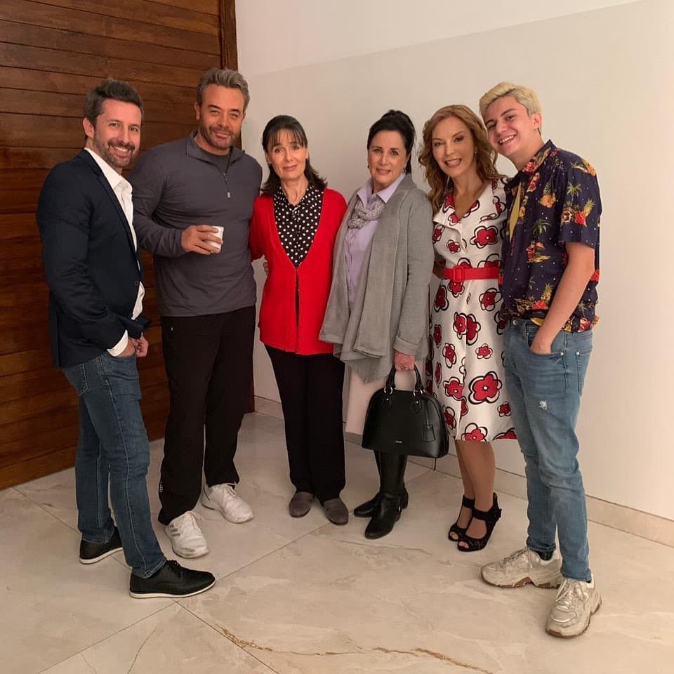 La actriz y conductora no solo acudió al programa para ver actuar a doña Meche, sino también para hablarle a la audiencia hispana de Despierta América de su papel de Soledad Elizalde en El Corazón No Se Equivoca.