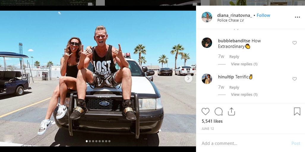 Según información de la agencia The Grosby Group, Diana y Viktor son esposos.
<br>