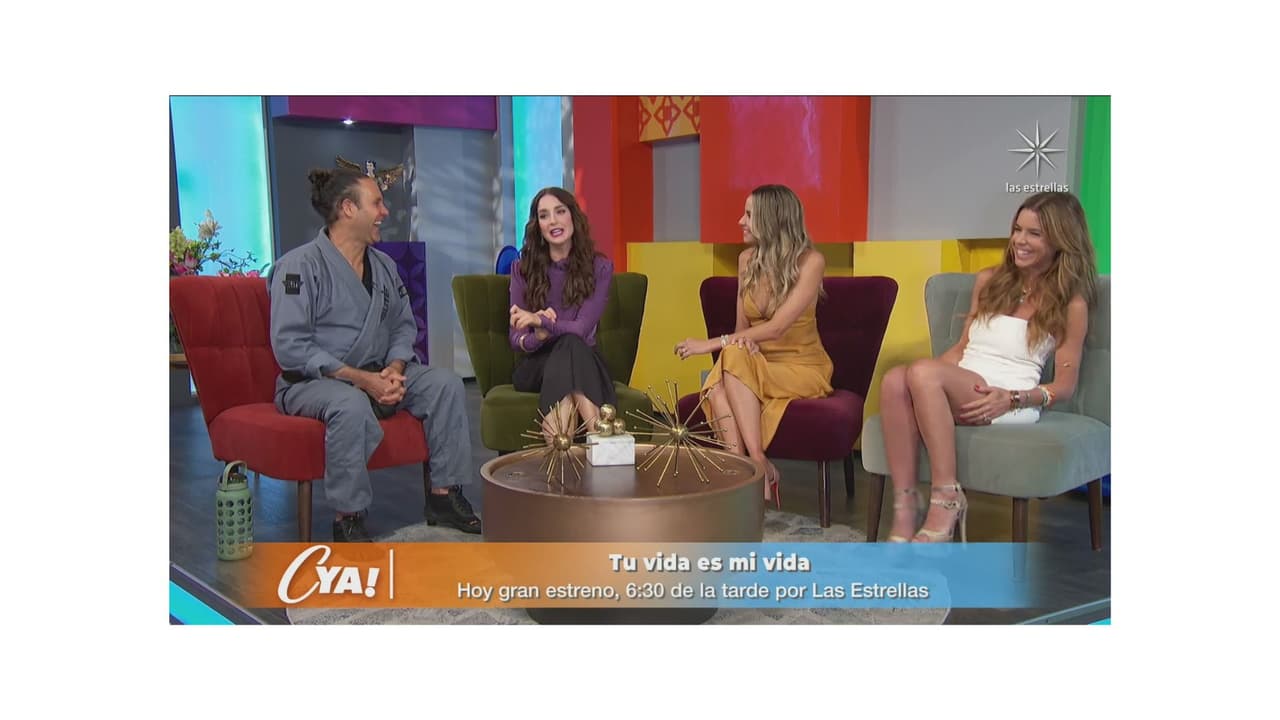 Valentino Lanús y Maki Moguilevsky se reencontraron en Cuéntamelo Ya!