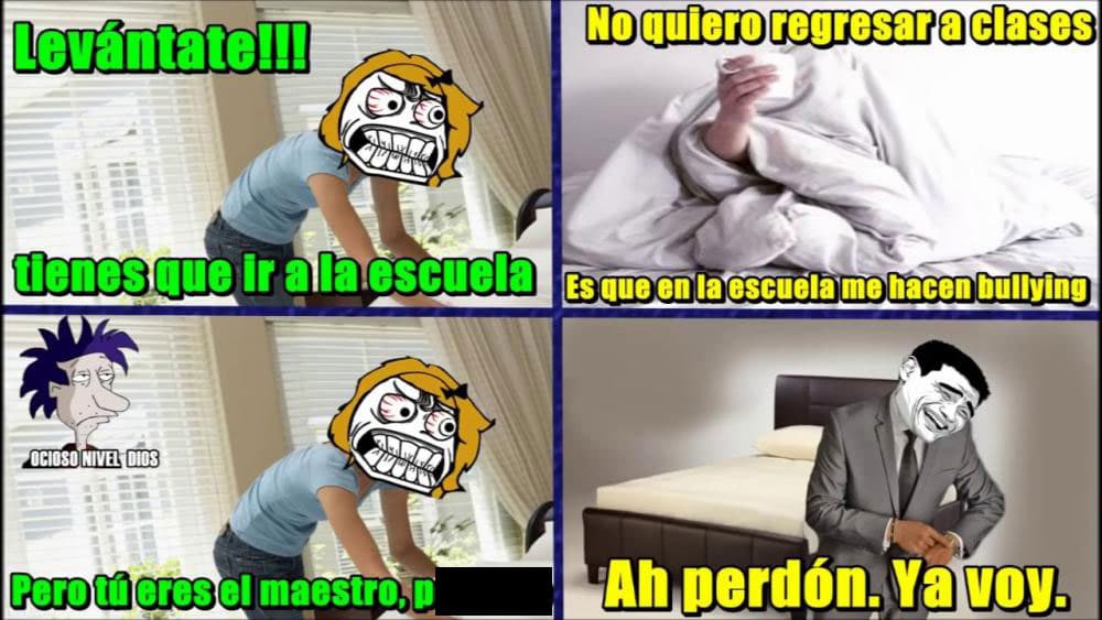 Definitivamente, ellos tampoco están listos para el regreso a clases.