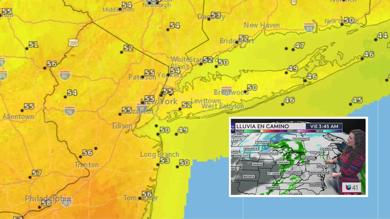 Cambios importantes en la temperatura para los próximos días en Nueva York