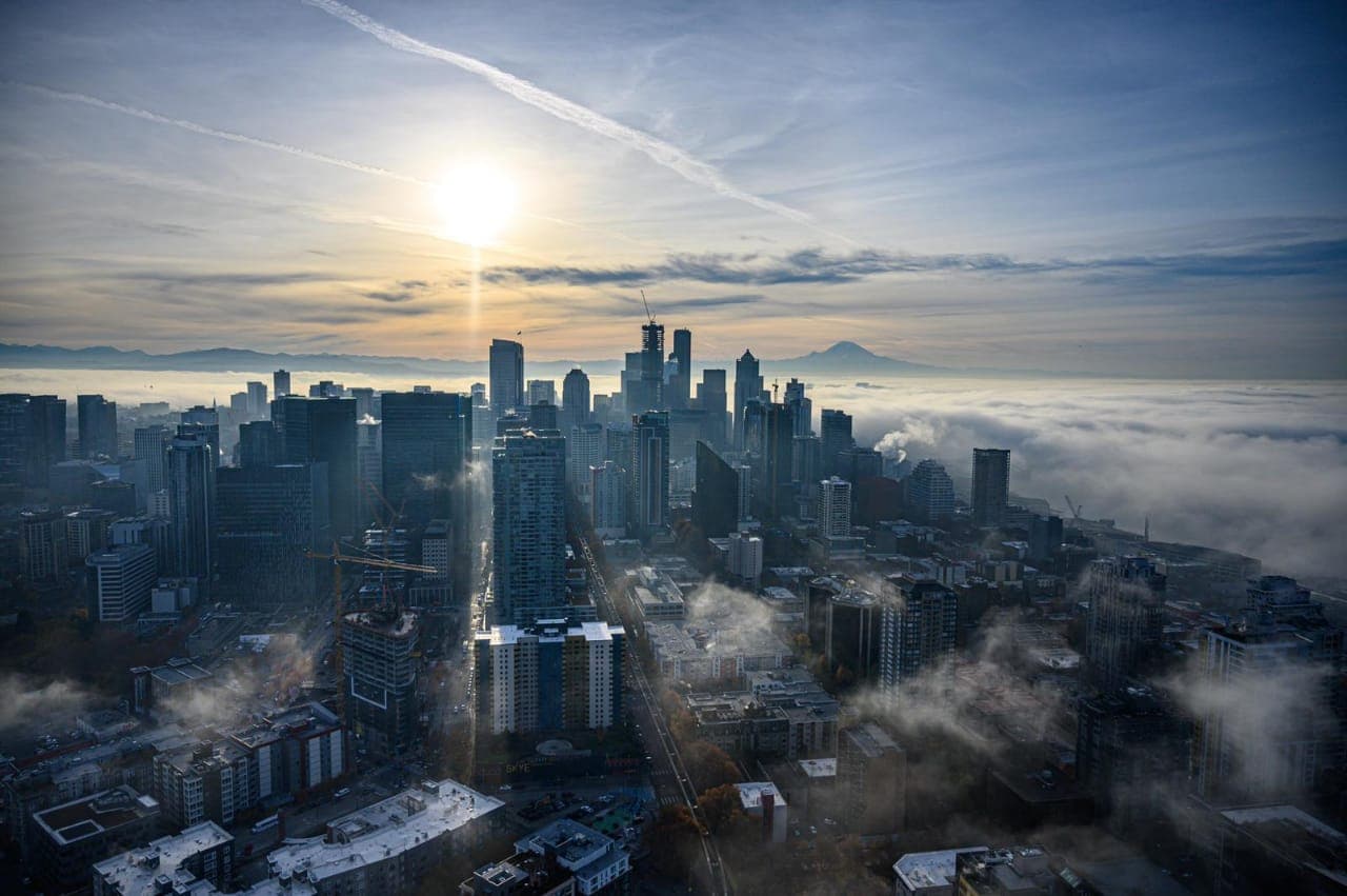 Seattle, la ciudad más grande de Washington.