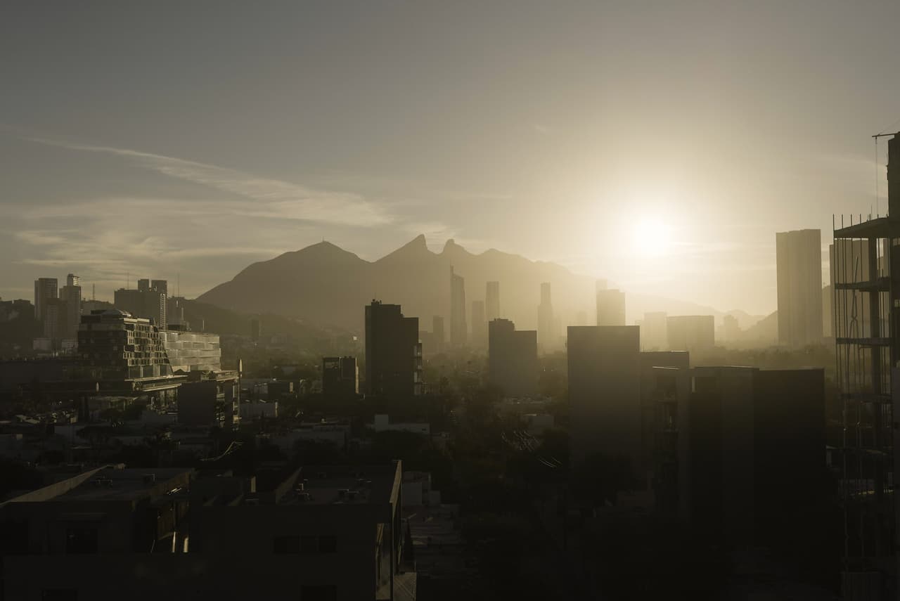 Contamination over Mexico City