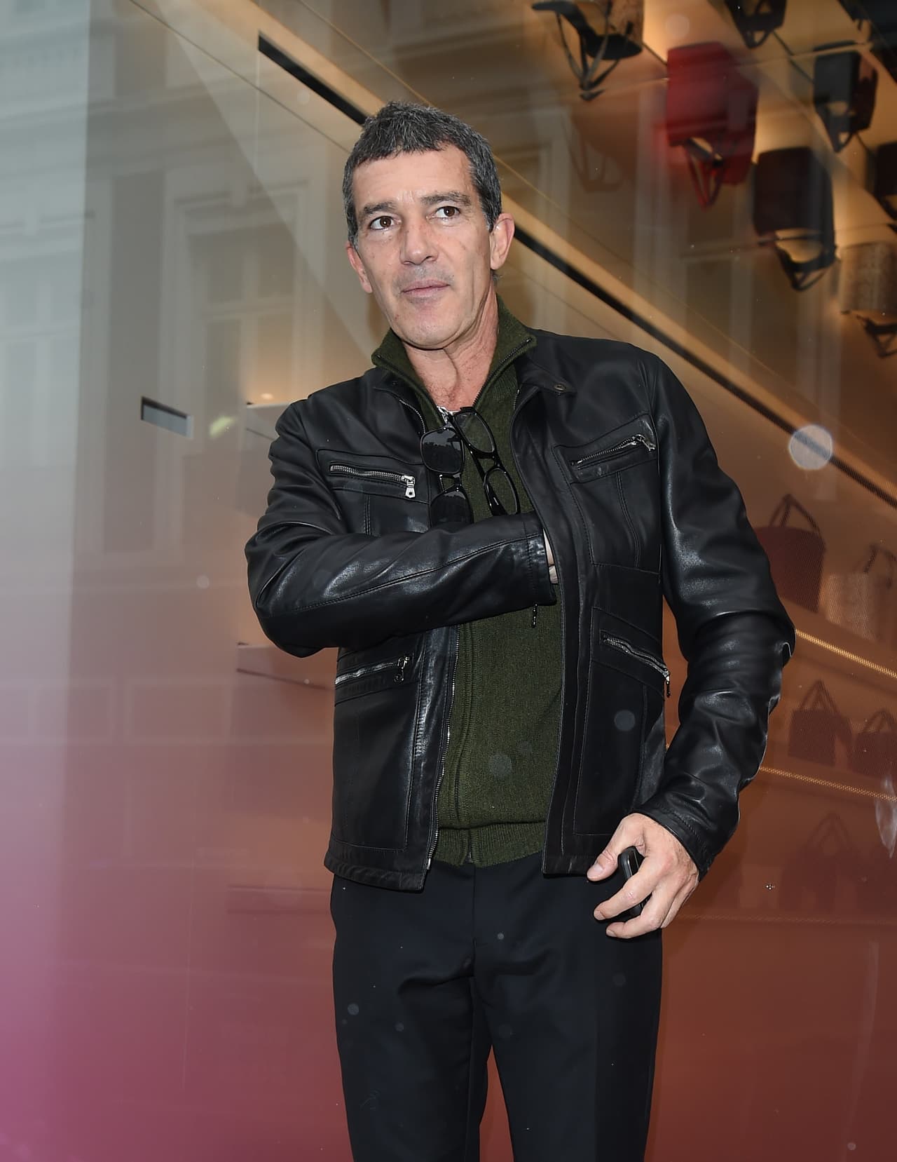 El español y su amorcito conocieron la nueva línea de ropa de Victoria Beckham en Londres.