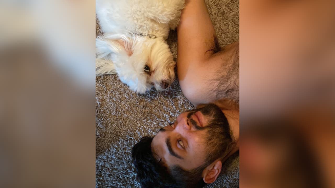 <b>Lulu Linan</b>: Este el nuestro bebé peluche. Llegó a mi en pandemia y gracias a él nos casamos en el 2020.