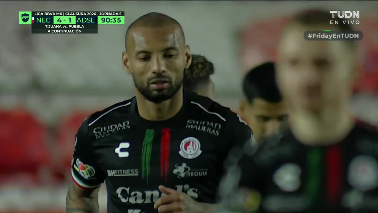 ¡El de la honra! Joao Pedro marca el descuento para San Luis