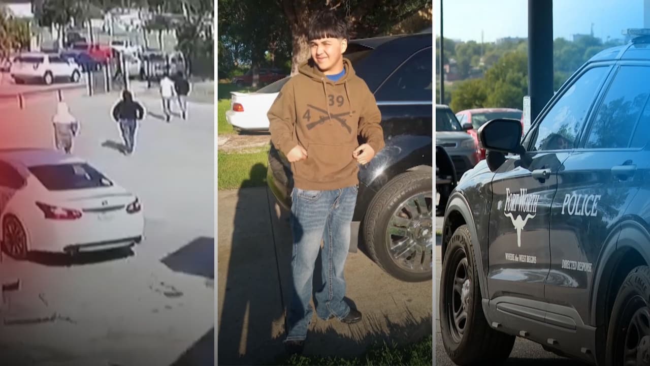 Intentó proteger a su hijo y lo apuñalaron: el joven murió frente a su escuela en Fort Worth