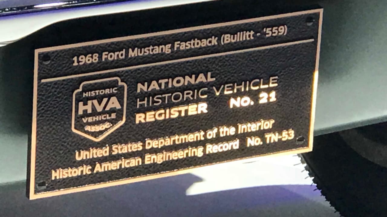 Sin embargo el auto héroe reapareció justo a tiempo para el lanzamiento del Ford Mustang Bullitt 2019 y para las celebraciones del 50 aniversario del estreno de Bullitt el próximo mes de octubre y ya forma parte del registro nacional de vehículos históricos de Estados Unidos.