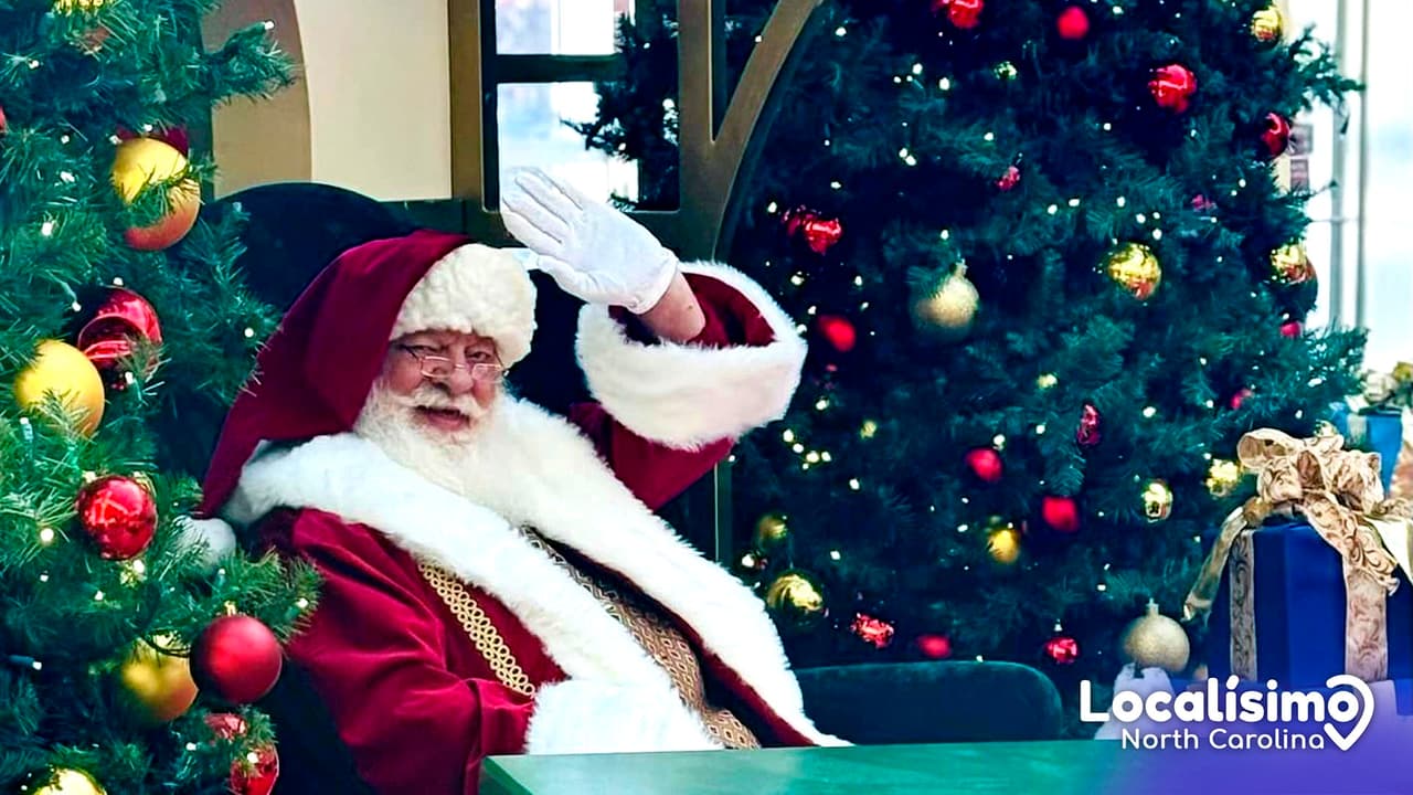 Navidad en Raleigh 2023: En estos centros comerciales podrás tomarte fotos con Santa Claus