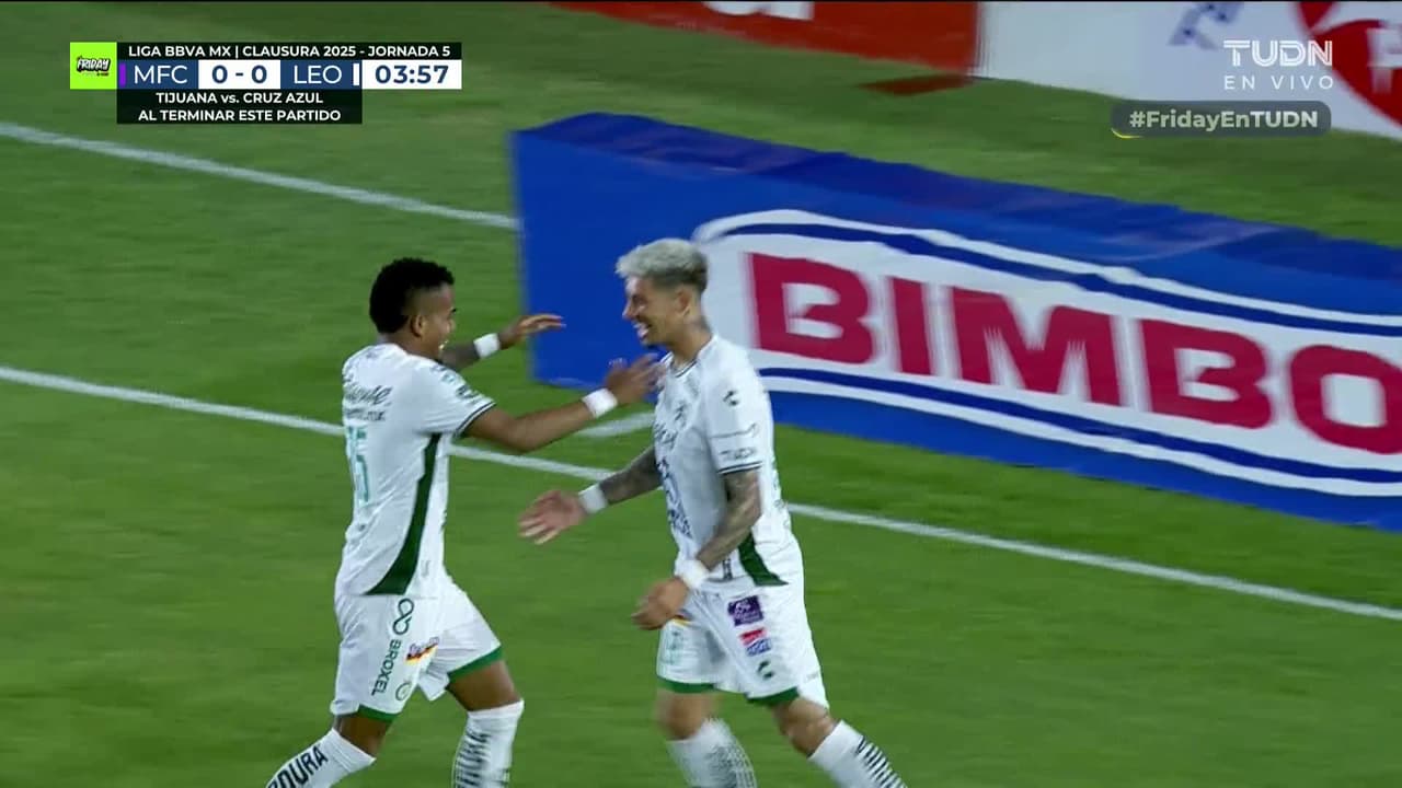 ¡Gol de vestidor! Rigoni abre el marcador a los 4 minutos