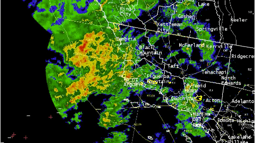 La llegada de un frente lluvioso al sur de California genera alertas por posibles inundaciones