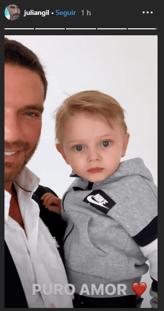 "En cuanto a la publicación (en redes sociales) nunca un juez ni nadie ha dicho que yo no pueda publicar fotos, al contrario, es mi hijo y estoy en todo el derecho", agregó.