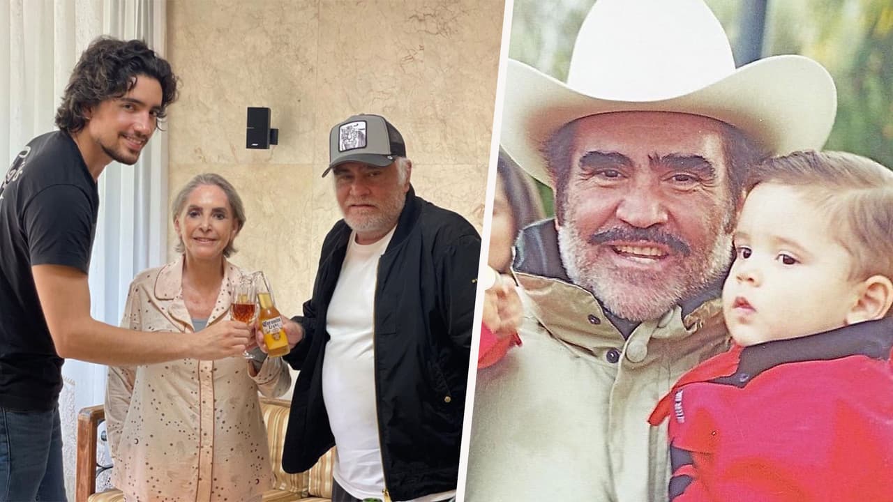 La última foto de Alex Fernández junto a su 'Tata', Vicente Fernández