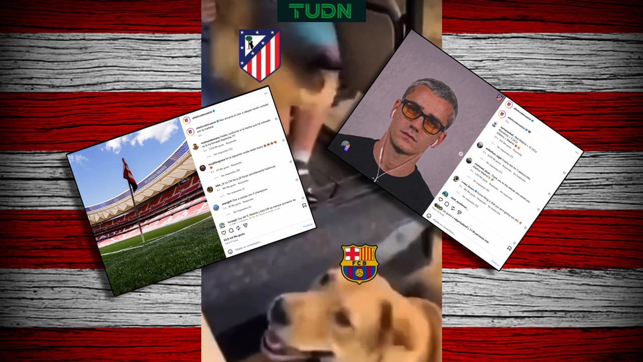 Champions League: Atlético de Madrid se burla del Barcelona en las redes sociales