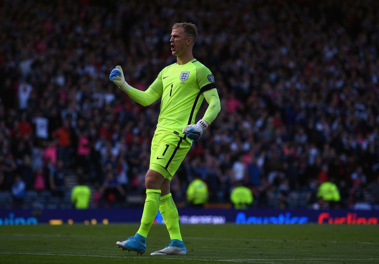 Joe Hart: el arquero titular de Inglaterra en el Mundial de Brasil 2014 no estará en Rusia 2018, ya que el entrenador de los ingleses, Gareth Southgate, no lo convocó.