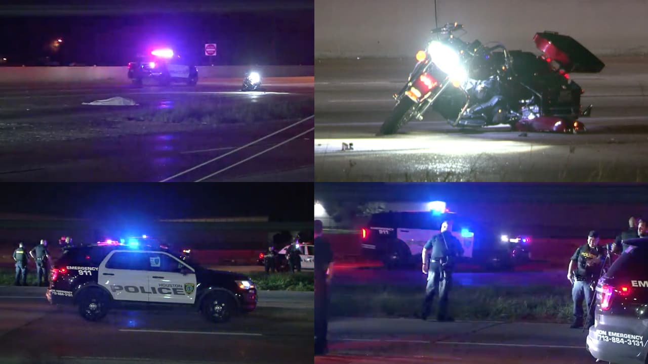 Muere un motociclista en accidente en la autopista 8 al norte de Houston