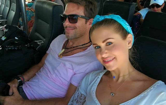 A mediados de agosto la pareja se tomó unos días de descanso para viajar a Quintana Roo y conocer la isla Holbox.