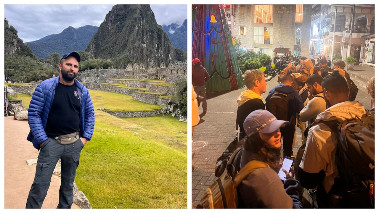 Un capitán de los bomberos de Miami-Dade entre los americanos varados cerca de Macchu Pichu