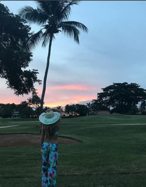 La actriz compartió las vivencias que tuvo este fin de semana con su familia.