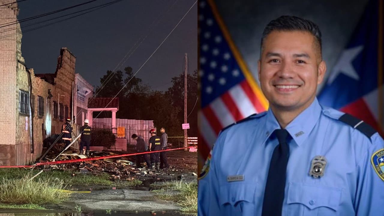 Una mujer es arrestada por iniciar el incendio en el que murió un bombero hispano al este de Houston