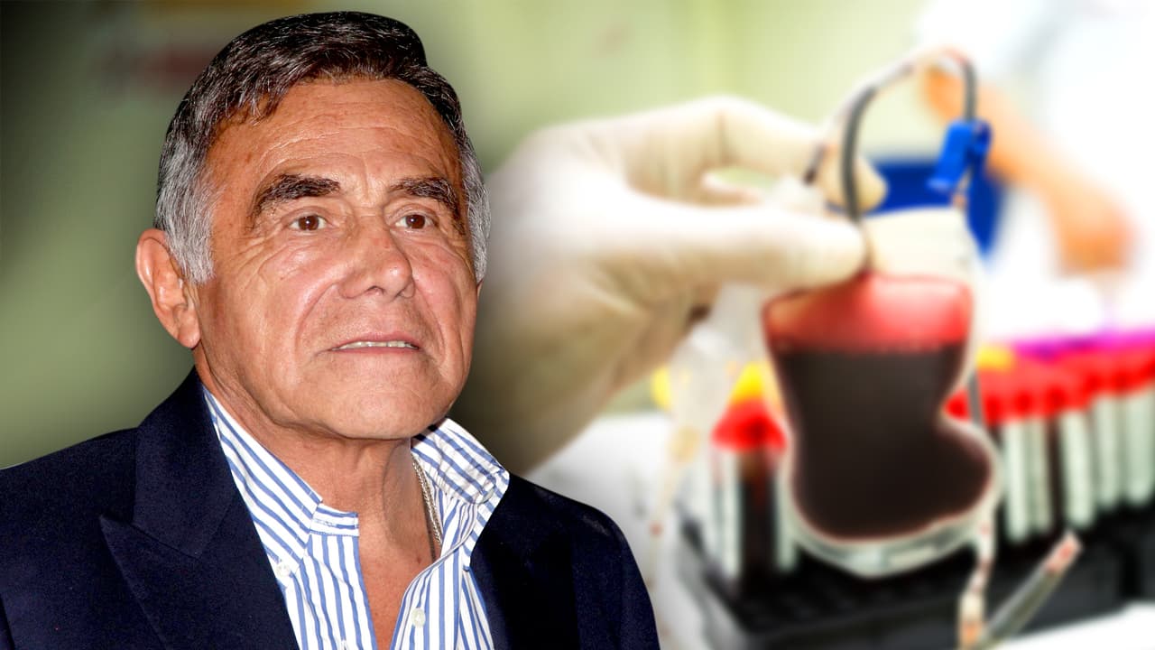 Héctor Suárez recibe transfusiones de sangre antes de que le quiten la vejiga y la próstata