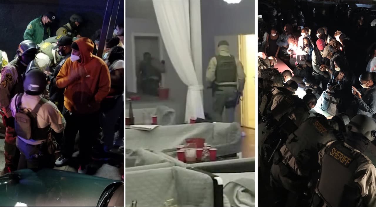 Las fiestas ilegales y clandestinas siguen siendo un motivo de preocupación para las autoridades del sur de California, las cuales desafían las órdenes de salud pública y se convierten en focos de contagios masivos de 
<a href="https://www.univision.com/temas/coronavirus">coronavirus</a>.