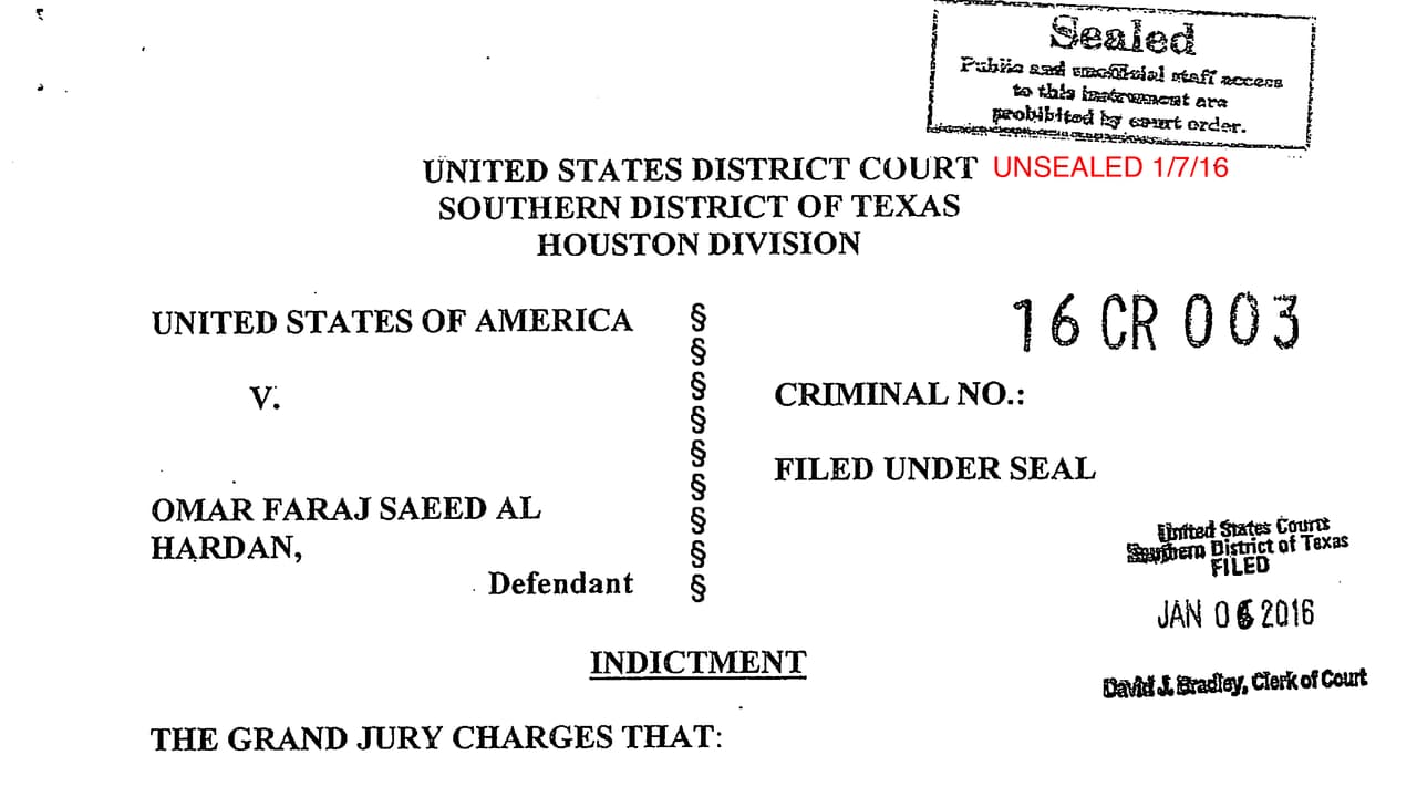 Acusan a refugiado irakí de delitos relacionados con terrorismo