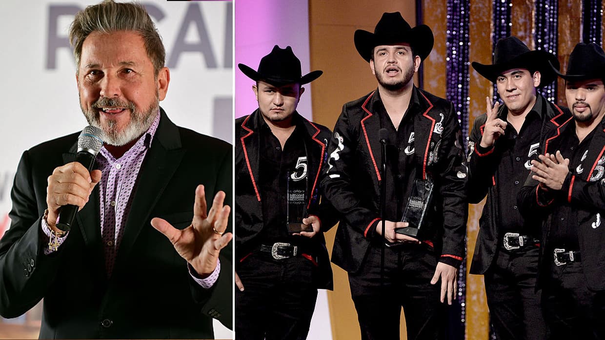 Ricardo Montaner dio mucho de qué hablar con el disco 'Ida y vuelta' donde canta a su manera canciones del regional mexicano pero también, se une a las voces más populares del género para juntos interpretar los éxitos del cantautor venezolano, tal como lo hizo con la canción '
<a href="https://www.youtube.com/watch?v=8Bh232MFhIY">Será</a>' de Calibre 50.