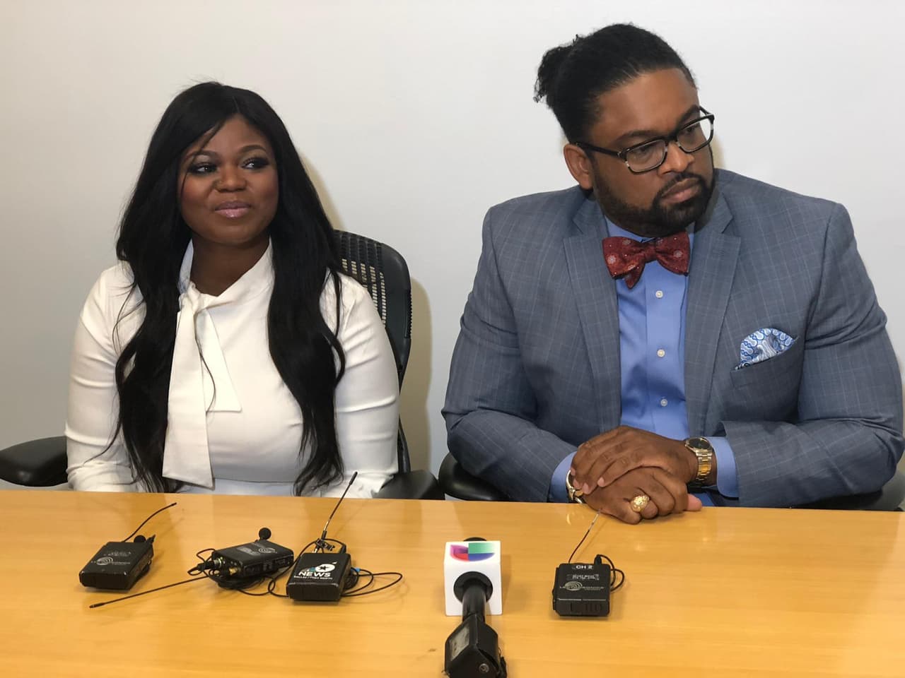 El lunes Robinson y su abogado se dirigieron a los medios. Ella informó que presentó una queja a Uber pero no fue atendida.