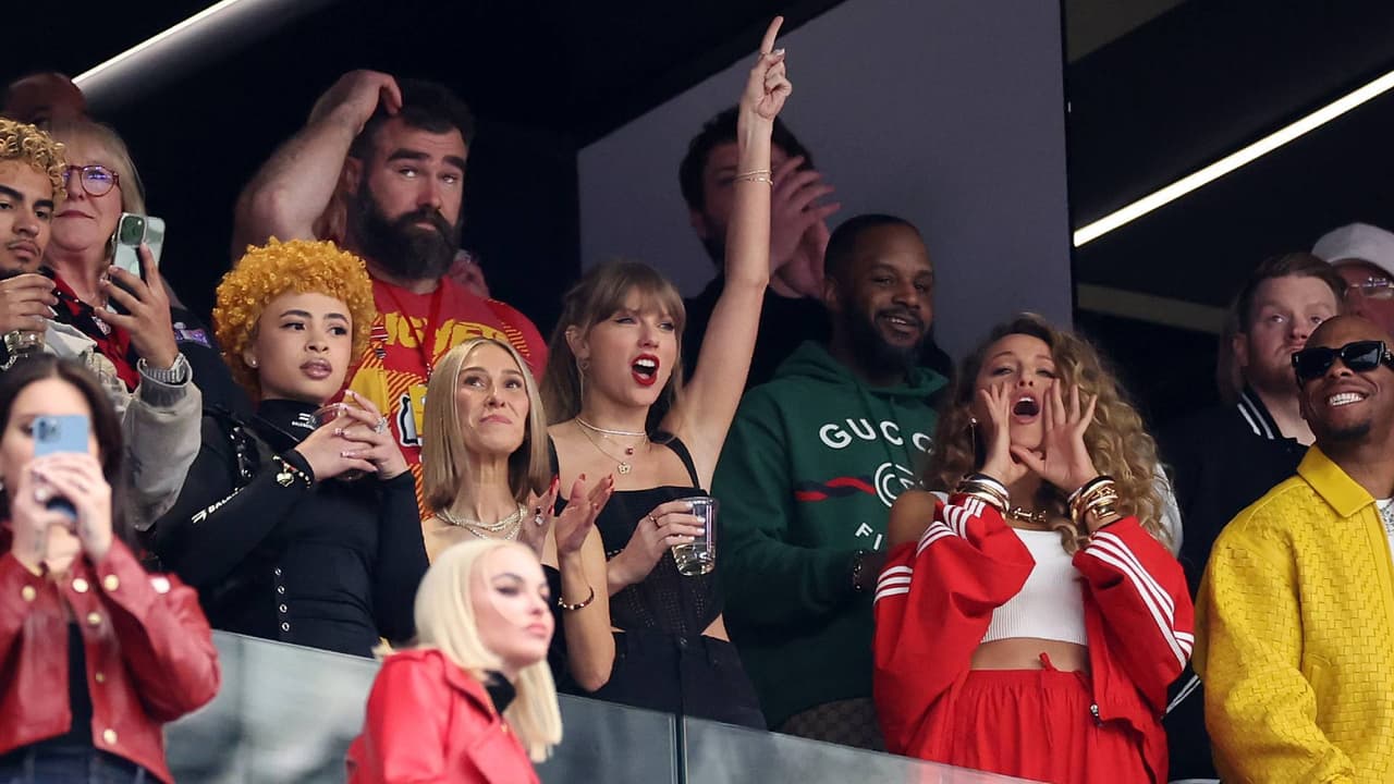 Taylor Swift genera récords de audiencia en el Super Bowl