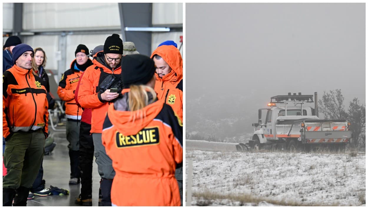 Aparece un helicóptero de la Marina de EEUU con 5 infantes en zona montañosa cerca de San Diego