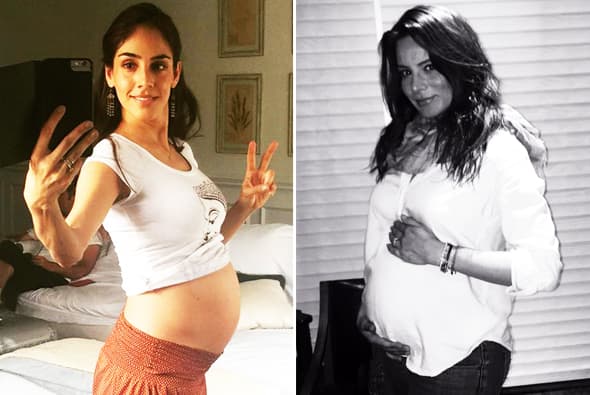 Silvia Navarro, Sandra Echeverría y Elizabeth Álvarez están felices, pues muy pronto se convertirán en mamás. ¡Mira cómo han sido sus embarazos!