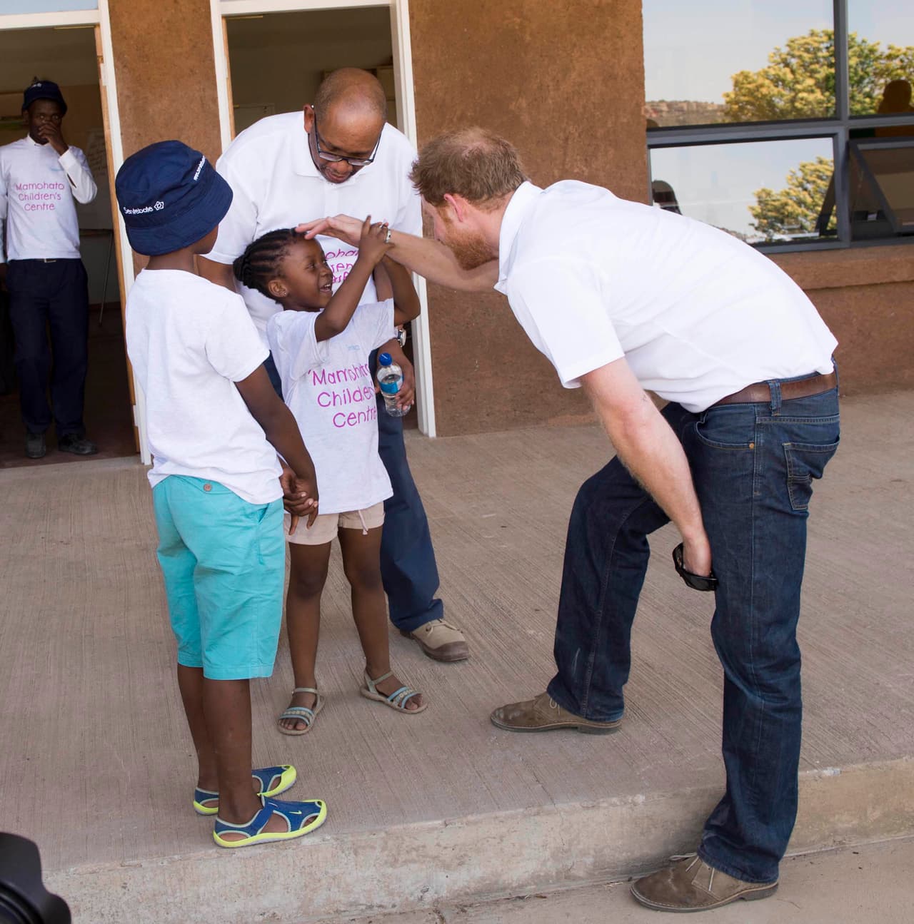 Se la pasó genial en su visita.