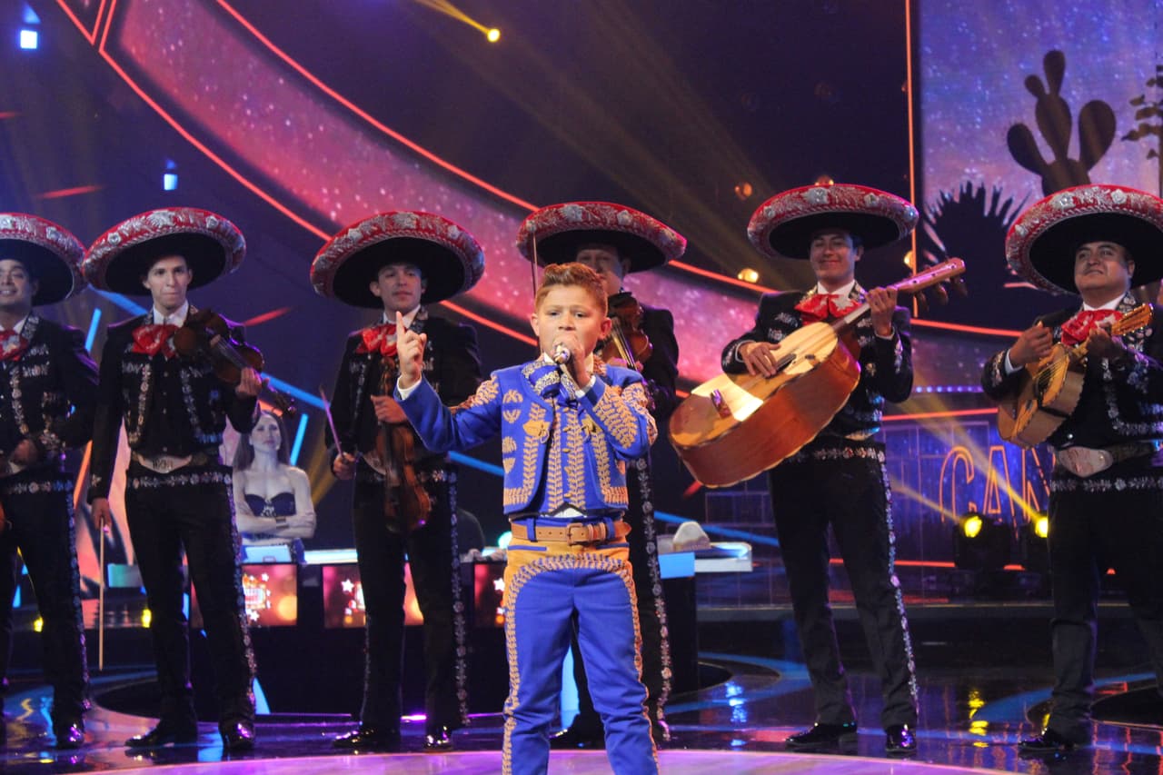 'Canelito' cantó junto al Mariachi Gama Mil 'Un puño de tierra' de Antonio Aguilar. Aunque es un de los favoritos de la competencia, en esta oportunidad solo se llevó 7.3 puntos de promedio.