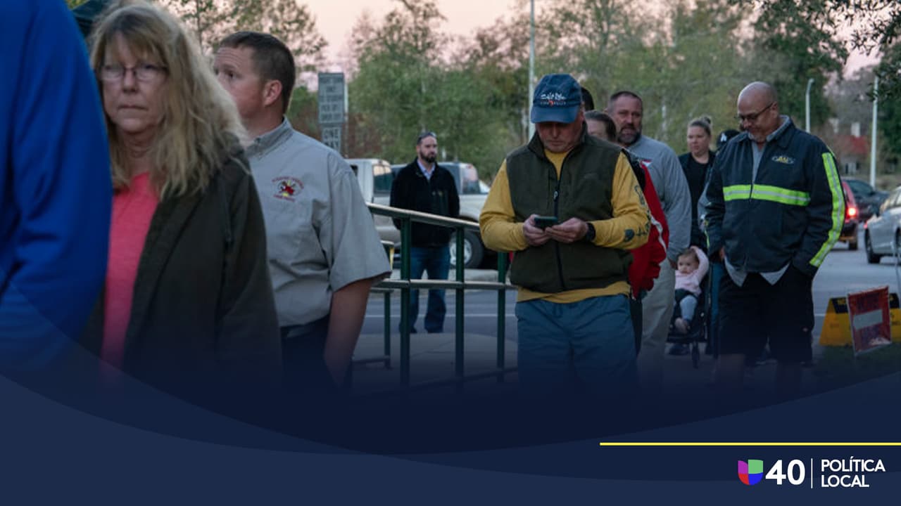 Extienden votación en 4 centros electorales de Carolina del Norte 