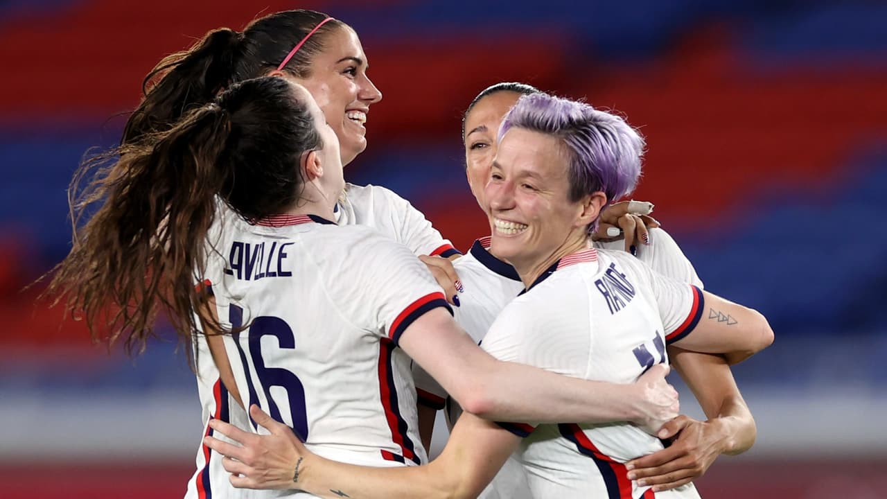 Rapinoe y Morgan lideran lista de Estados Unidos para el Mundial Femenil