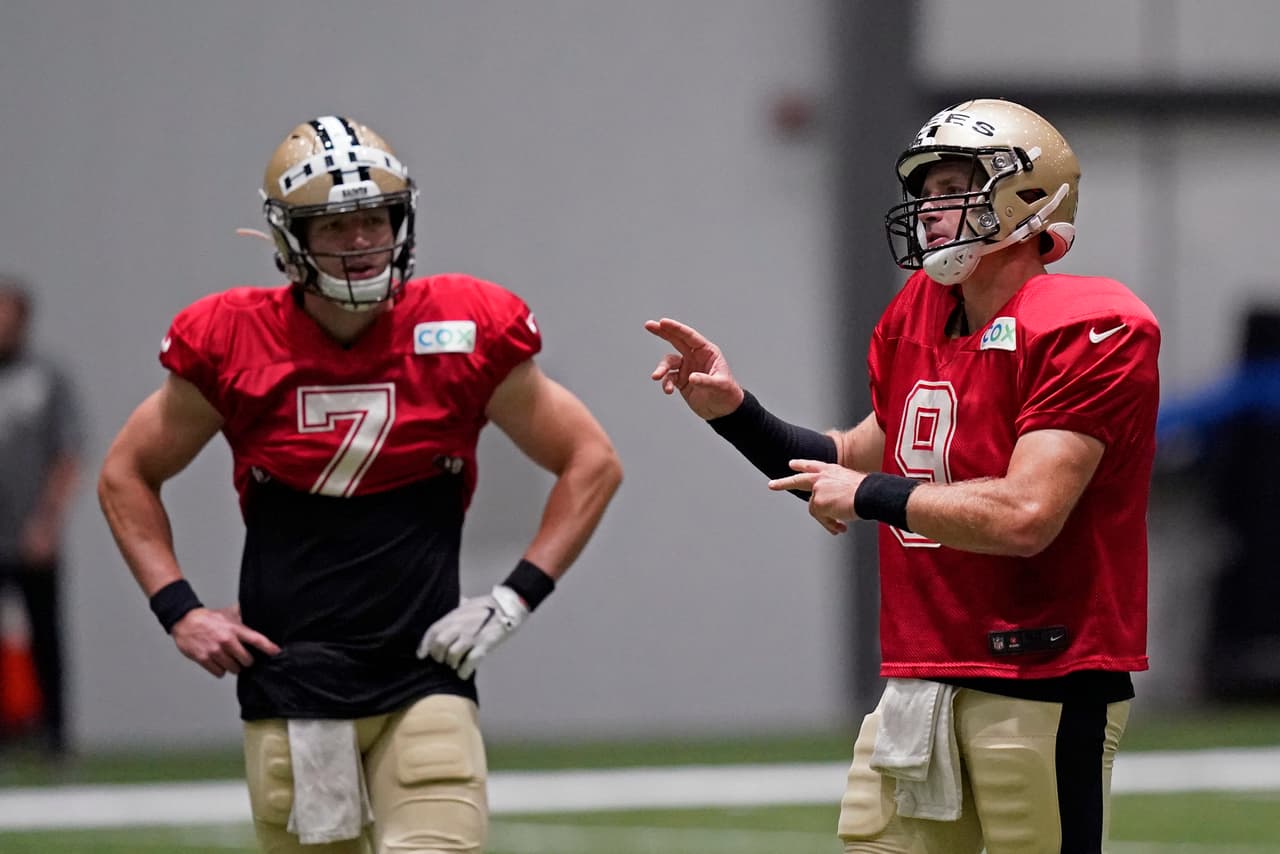 4 New Orleans Saints | La competencia entre Drew Brees, Taysom Hill y Jameis Winston podría catapultar a las instancias finales al equipo de Sean Payton