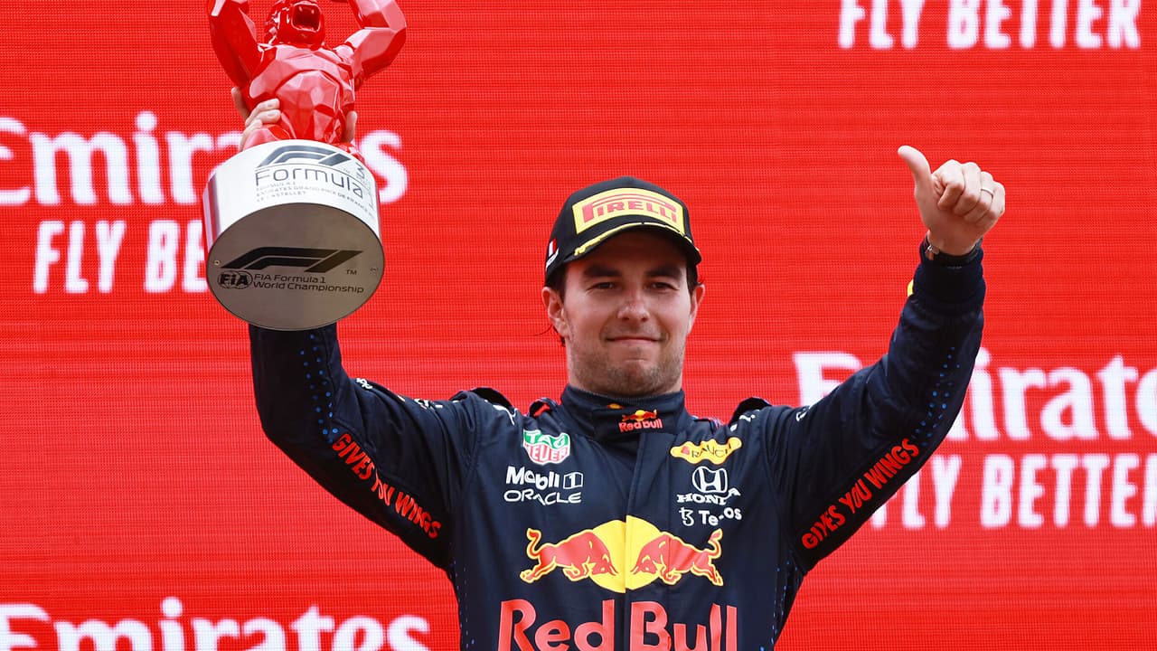 Checo tras podio en GP de Francia: "Ha sido una gran carrera"