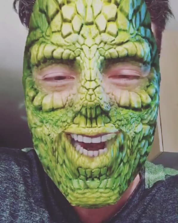 Prueba de ello es esta imagen que compartió en sus redes, ¿guapo, no?