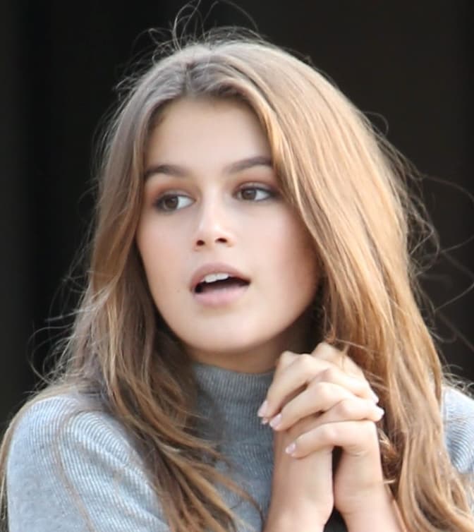 La hija de Cindy Crawford es idéntica a la famosa modelo.